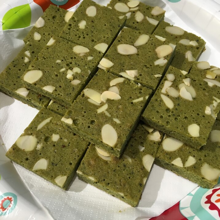 ほんのりビターな抹茶とホワイトチョコのブラウニー レシピ 作り方 By Sakurasaku桜 楽天レシピ